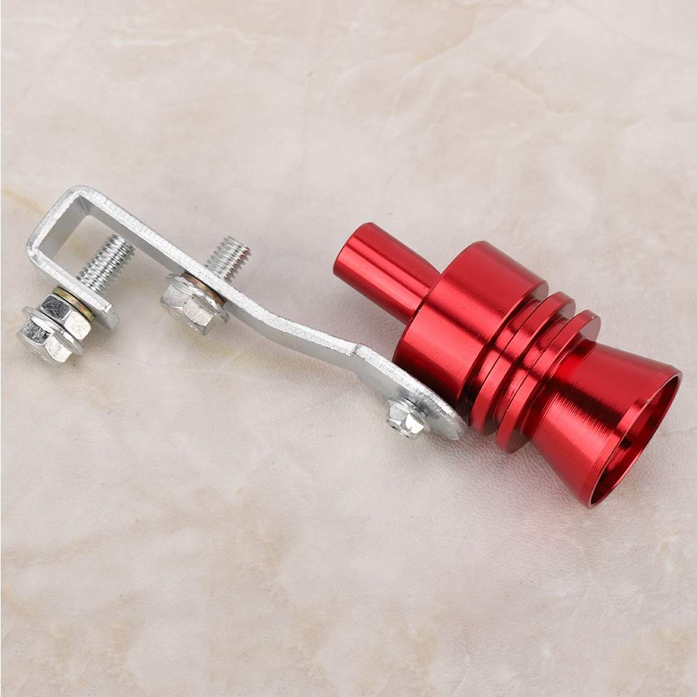 Silbato de Simulador de Sonido Turbo, Silbato de Turbo Automotriz, Silbato de Sonido Turbo Universal de Aluminio para Automóvil Silenciador de Silbato de Cola de Automóvil Silbato de Simulador de Tubo