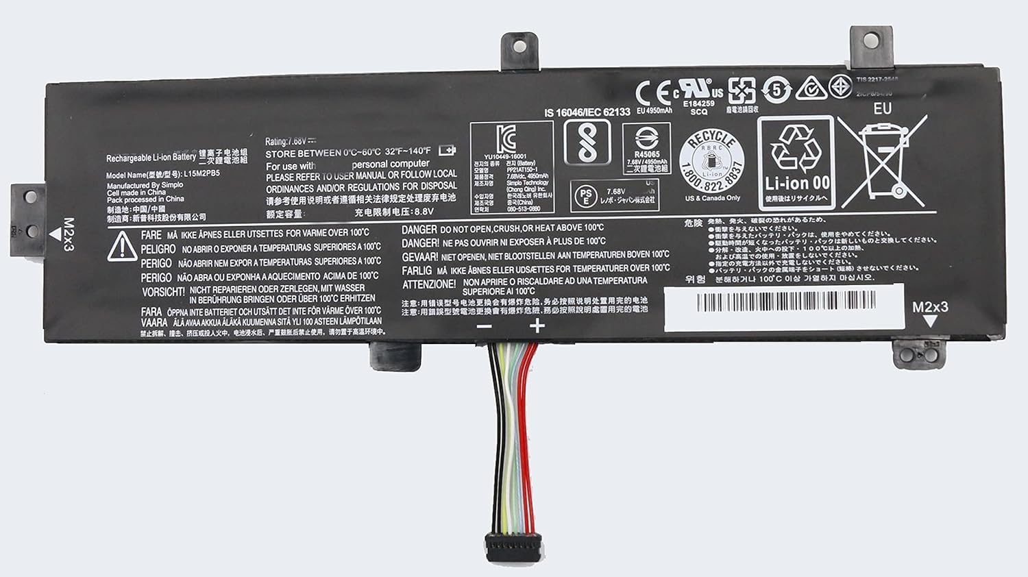 OEM Original Laptop Battery Compatible for Lenovo IdeaPad 310 Touch-15IKB, 310 Touch-15ISK, 310-14IAP, 310-14IKB, 310-14ISK, 310-15ABR, 310-15IAP, 310-15IKB, 310-15ISK, (B0D8YN5NGM) Amazon Price History, Amazon Price Tracker