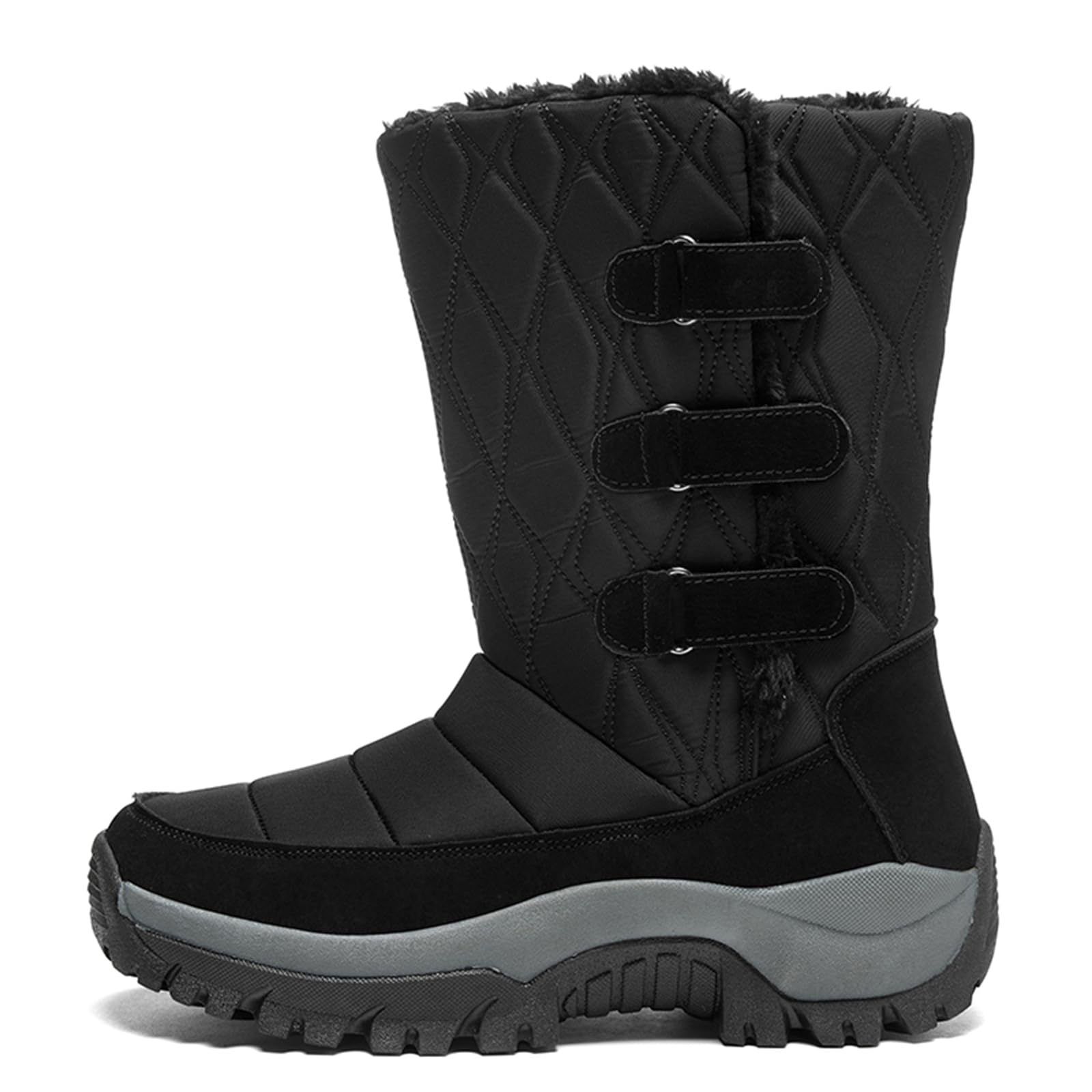 Onewus Moda damska outdoorowe śniegowce z zapięciem na klamrę na zimną pogodę