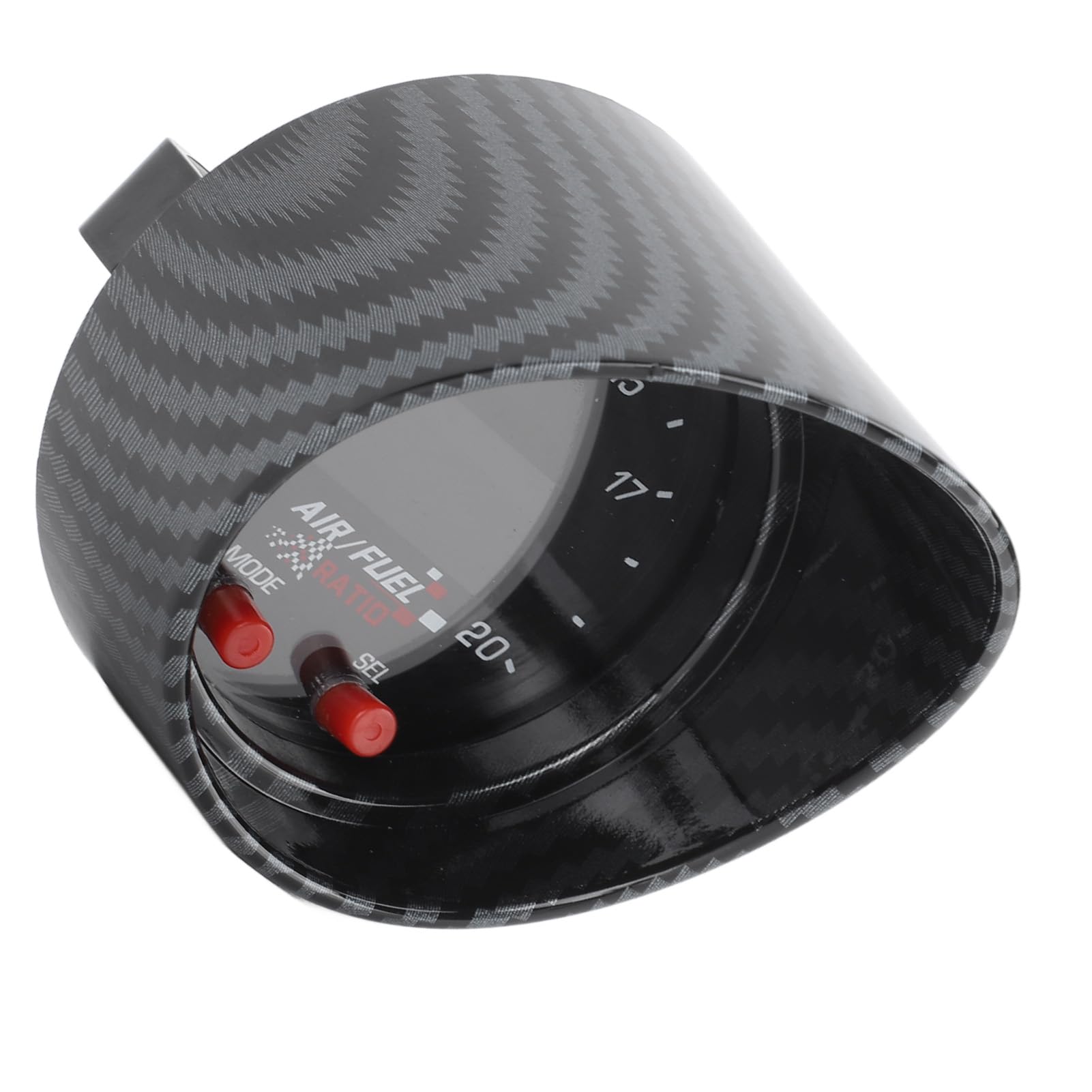 Haofy Medidor Controlador de Sensor UEGO AFR de Banda Ancha con Tiempo de Respuesta Rápido para un Ajuste óptimo del Motor Kit de Atenuación Automática de 52 Mm para Entusiastas del Automóvil