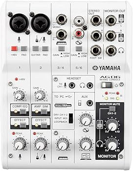 配信機器・PA機器・レコーディング機器 YAMAHA AG06,ZealSound ZM-1 配信機器・PA機器・レコーディング機器 YAMAHA AG06,ZealSound ZM-1