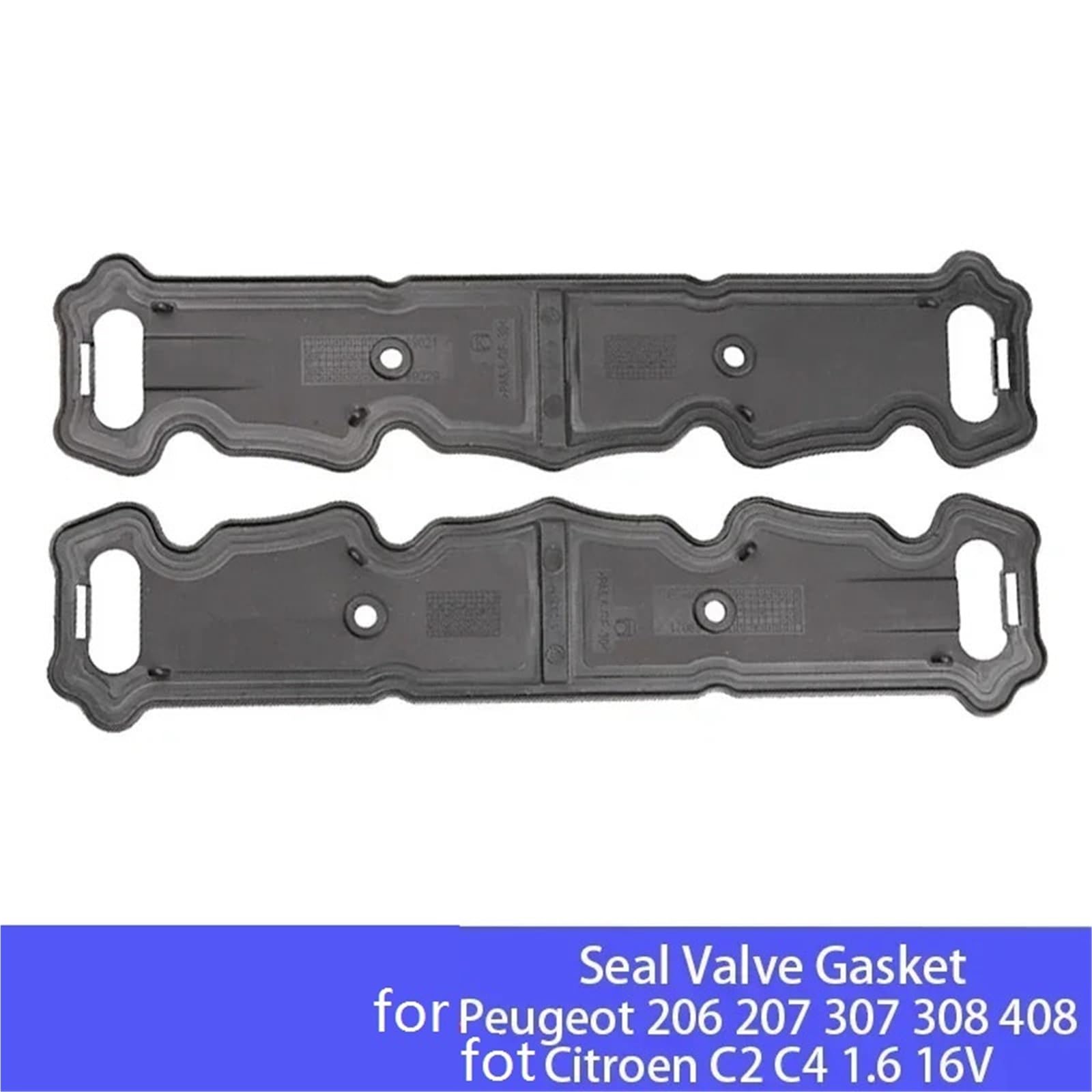 Junta de válvula de sellado de tapa de cilindro de culata (2 unidades, 0249C6), compatible con Peugeot 206, 207, 307, 308 y 408 Juego de juntas