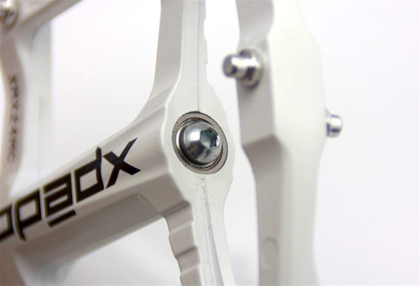 YMYGBH Pedali Flat MTB Magnesio MTB Bike Bianco Bicicletta Pedali 243g 5Colors (Color : No 3)