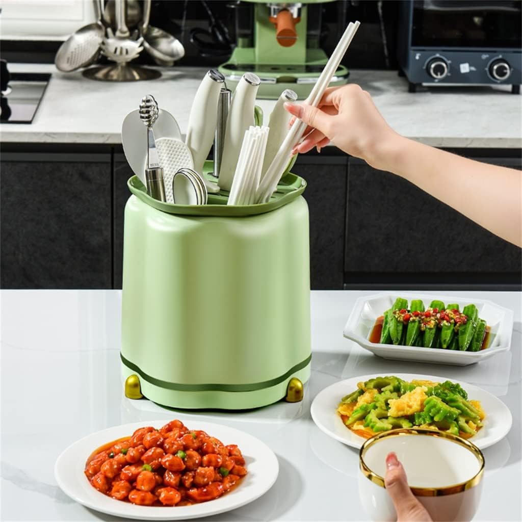 Holder, Multifunctional Rotating Storage Rack, Tabletop, Kitchen Integrated