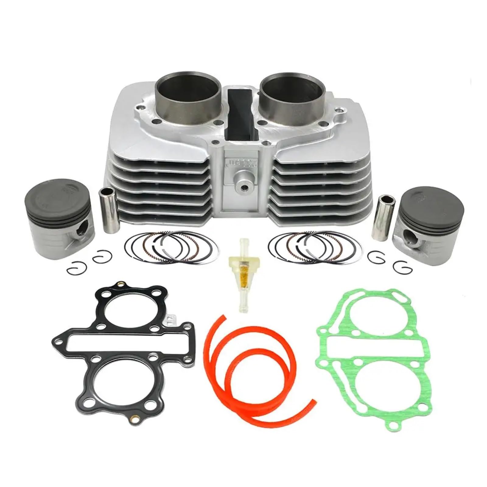 Kit cylindre piston segments 53mm contre la fumée bleue CA250
