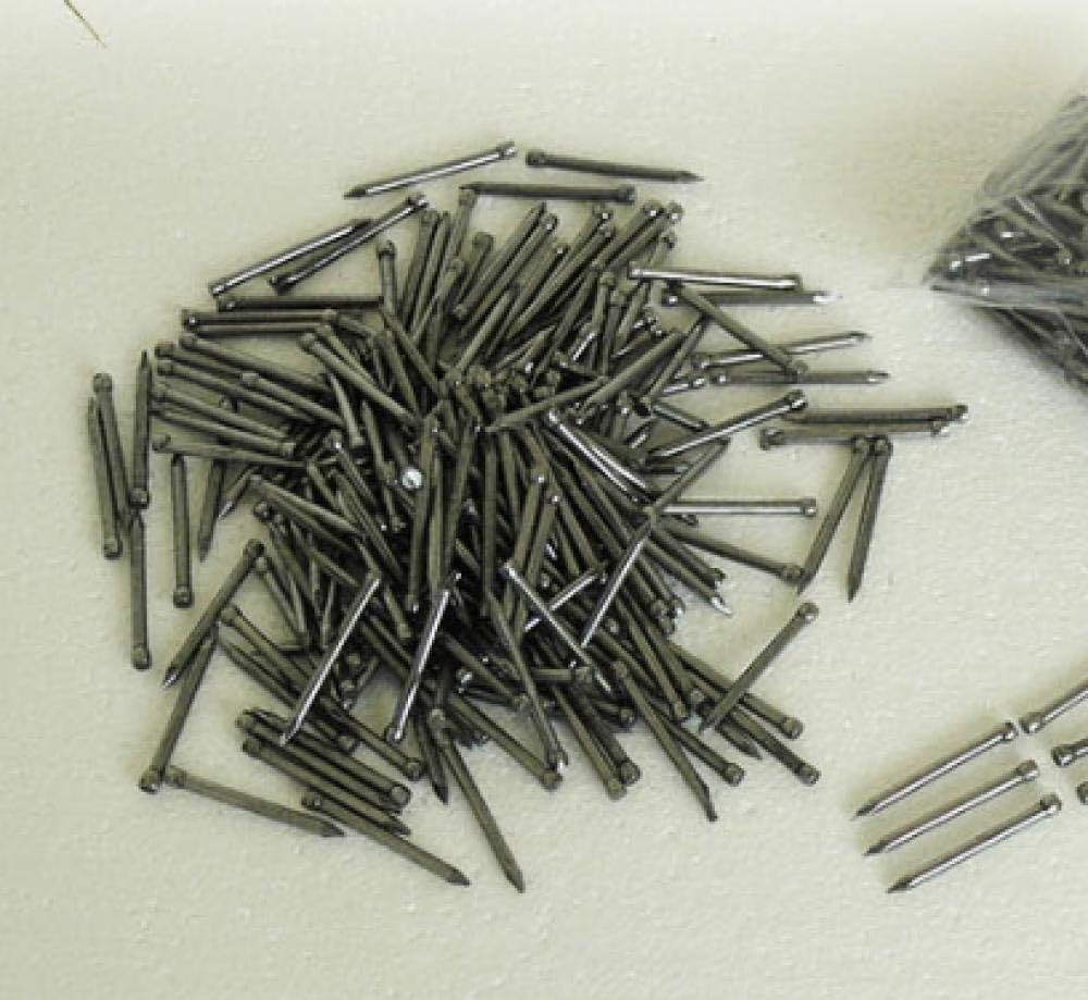 Clavos de Cemento,Clavos de Pared Tachuelas Clavos Zócalo de Piso de Madera, Clavos de Acero sin Cabeza, Clavos de aleación de Cromo-níquel, Clavos de Cemento(3cm*160)