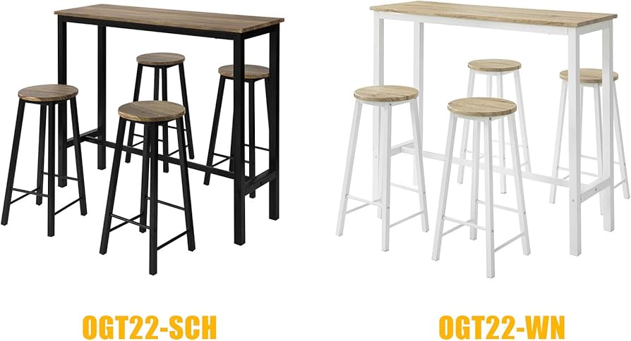 Amazon｜SoBuy カウンターテーブル ダイニングテーブル 4人用 バー