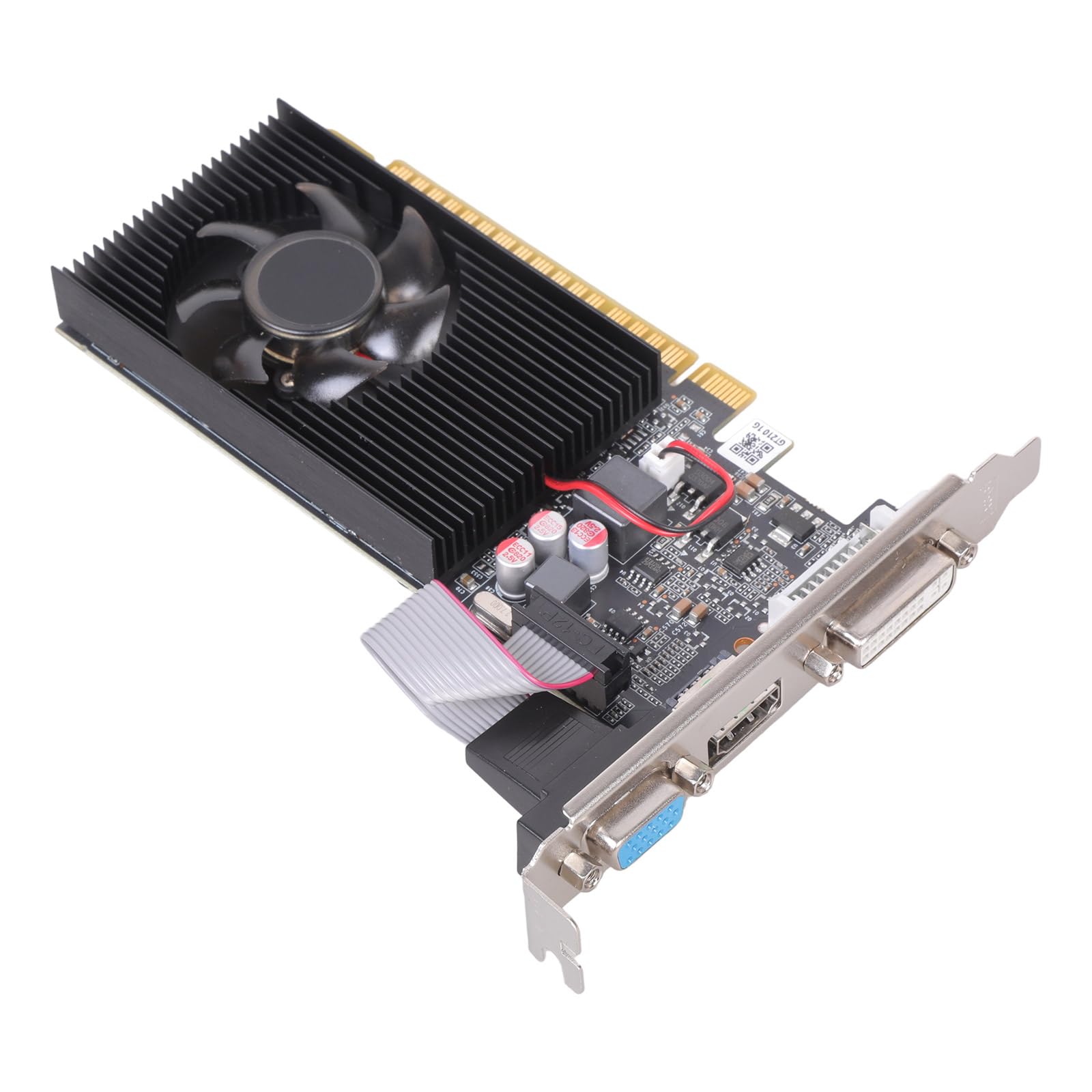 Scheda grafica GT210 DDR3 Scheda video per 64 bit 589 MHZ da 1