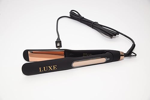 Hierro plano chapado en oro de titanio de 1 14 pulgadas