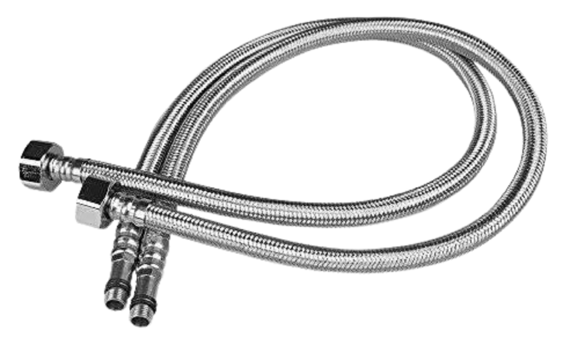 JAGGER JAG292, SS-304 Grade, Replacement Hose Pipe For Wash Basin & Kitchen Mixers Or Centre Hole Leg Pipe, [ Combo Pack Of 2 ], Grey (24 INCH) (B0DFD3YYLY) Amazon Price History, Amazon Price Tracker