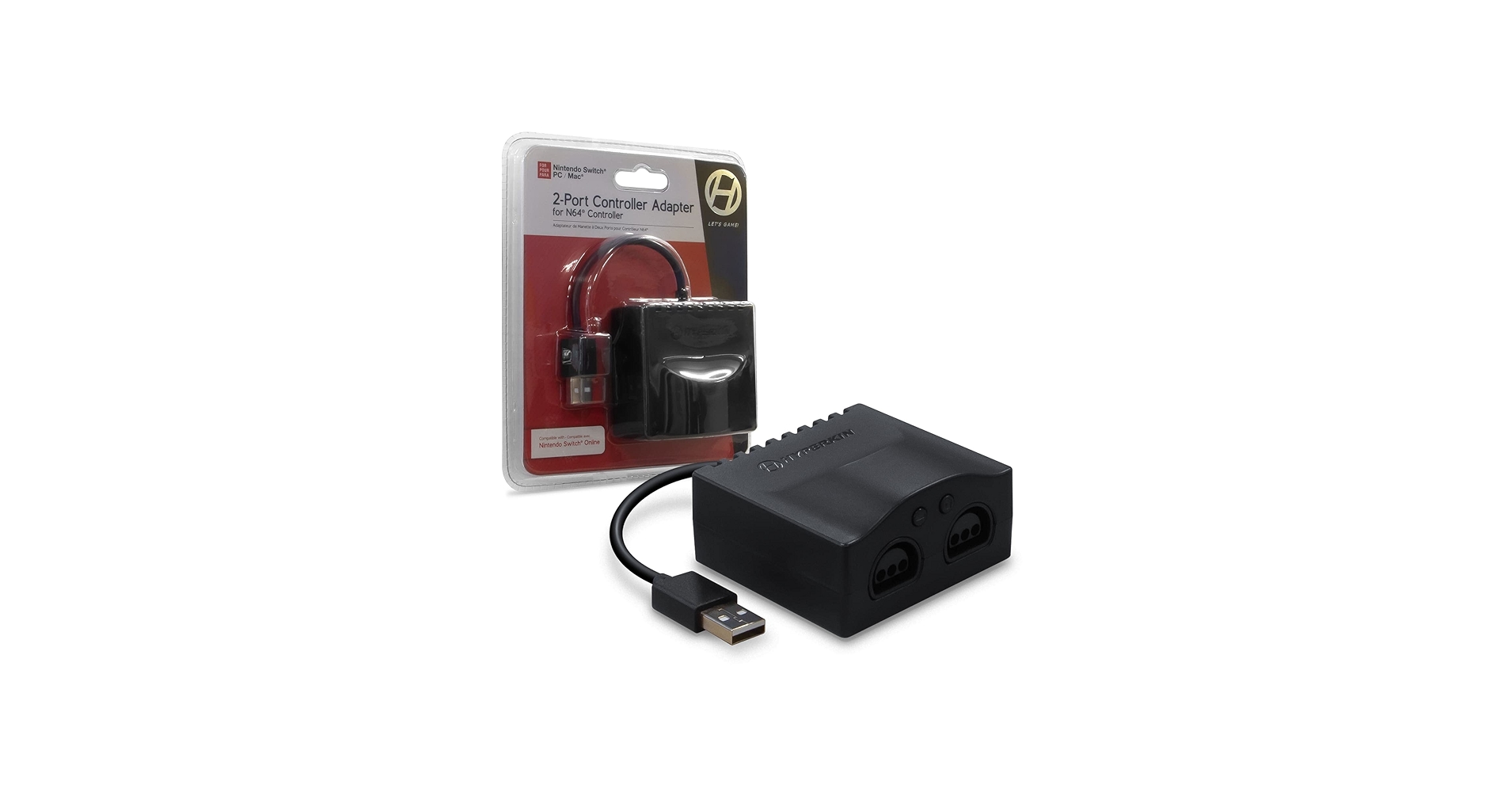Amazon.com: 2-Port Controller Adapter for N64 / Nintendo