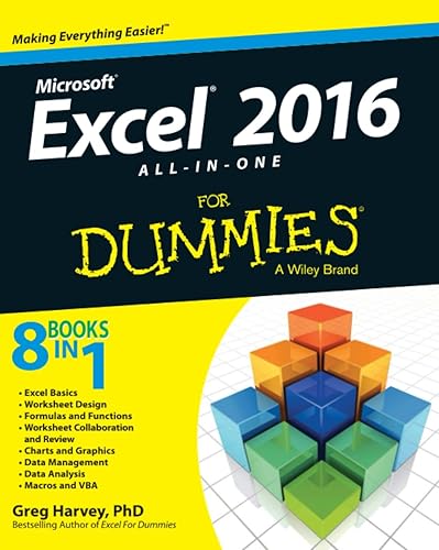 Excel 2016 All-in-One For Dummies - Greg Harvey