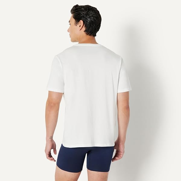 Amazon Essentials Uomo Maglietta Girocollo a Maniche Corte vestibilità Regolare - 3