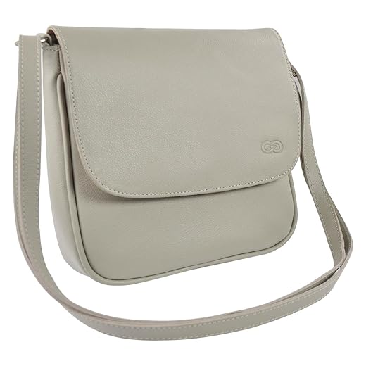 Bolsa Transversal Feminina VENEZA em Couro