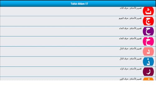 Tafsir Ahlam 17