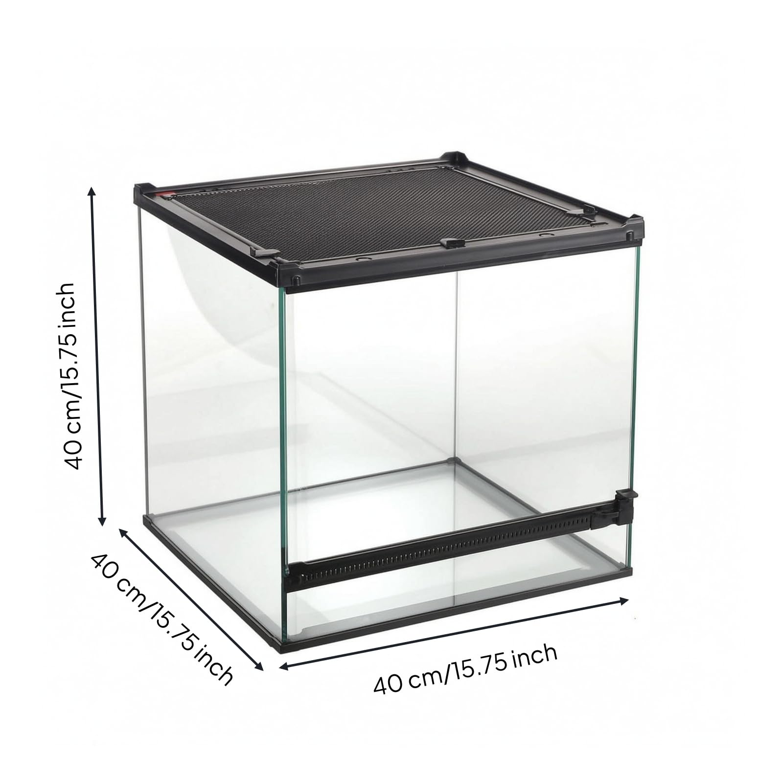 Terrarium en Verre, 40 40 40