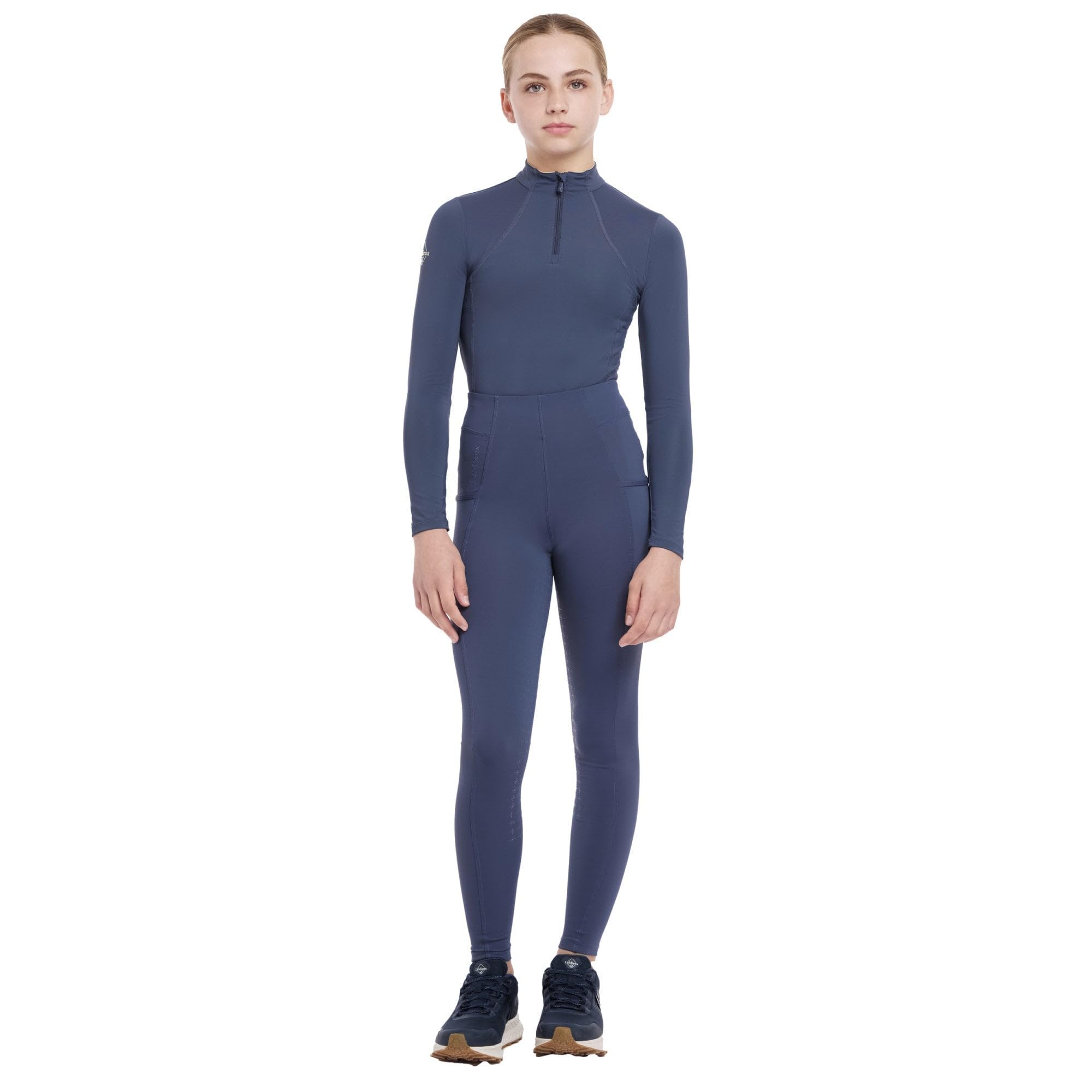 LeMieux Young Rider Orla Pull On Breeches (UK, Age, 7 Years, 8 Years, Regular, Dusk Blue)