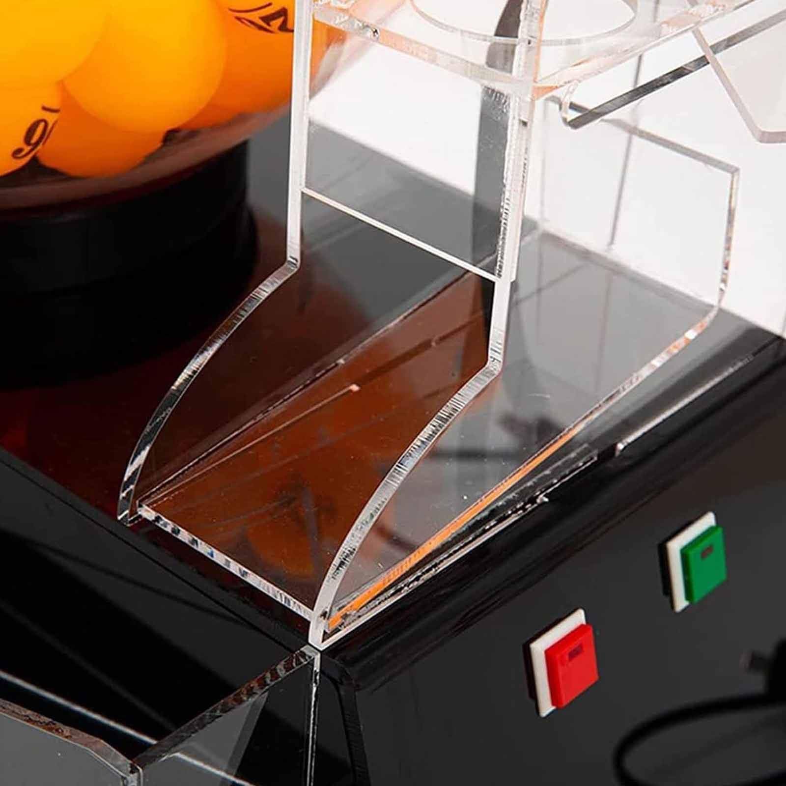 Eléctrico Lotería Máquina Juguete, Eléctrico Lotería Bola Máquina Juguete, Mini Bingo Juego Máquina, Lucky Número Mini Lotería Shake Lucky Bola Picking Máquina,Black-60balls