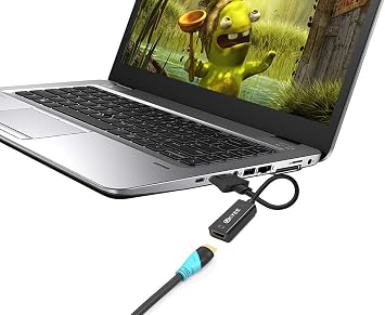 4K Displayport to HDMI Male to Female Adapter Black 10-Pack
