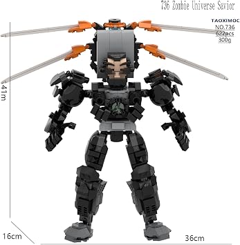 Toilet Titan Building Blocks Action Figures Upgraded Cameraman Speakerman TV Man Monitor Model Toys Horror Game Multiverse Collectible Birthday Gift for Kids Adults Ages F