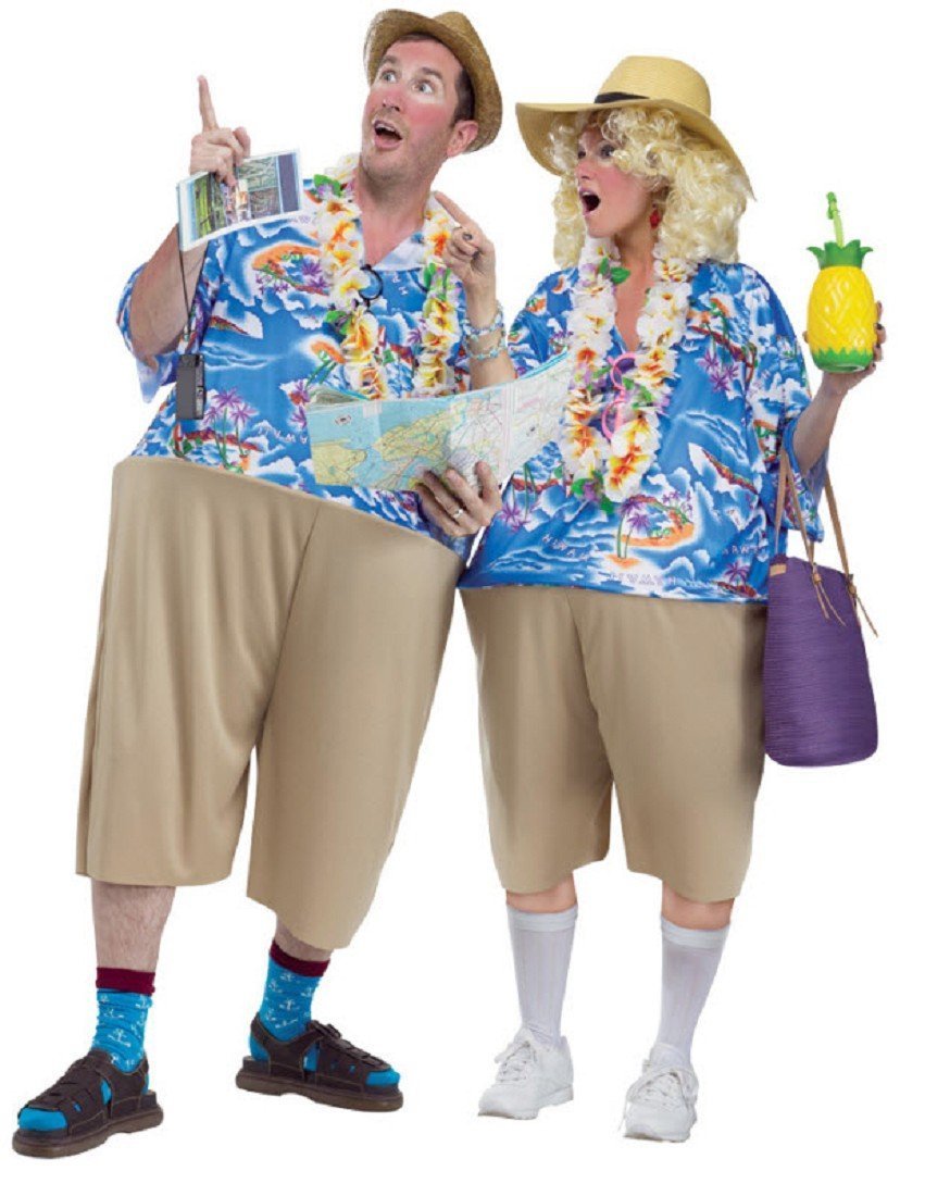 Fun World Tacky Adult Tourist Costume Tacky Tourist