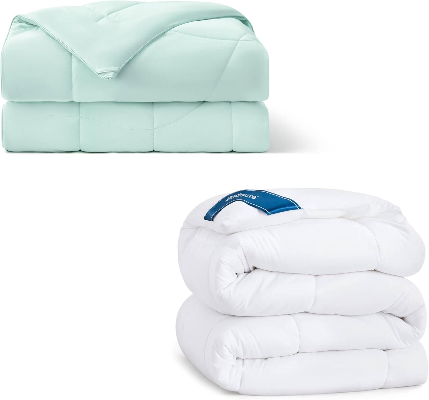 Bedsure Get 1 Free Queen Cooling Comforter When You purches 1 Comforter