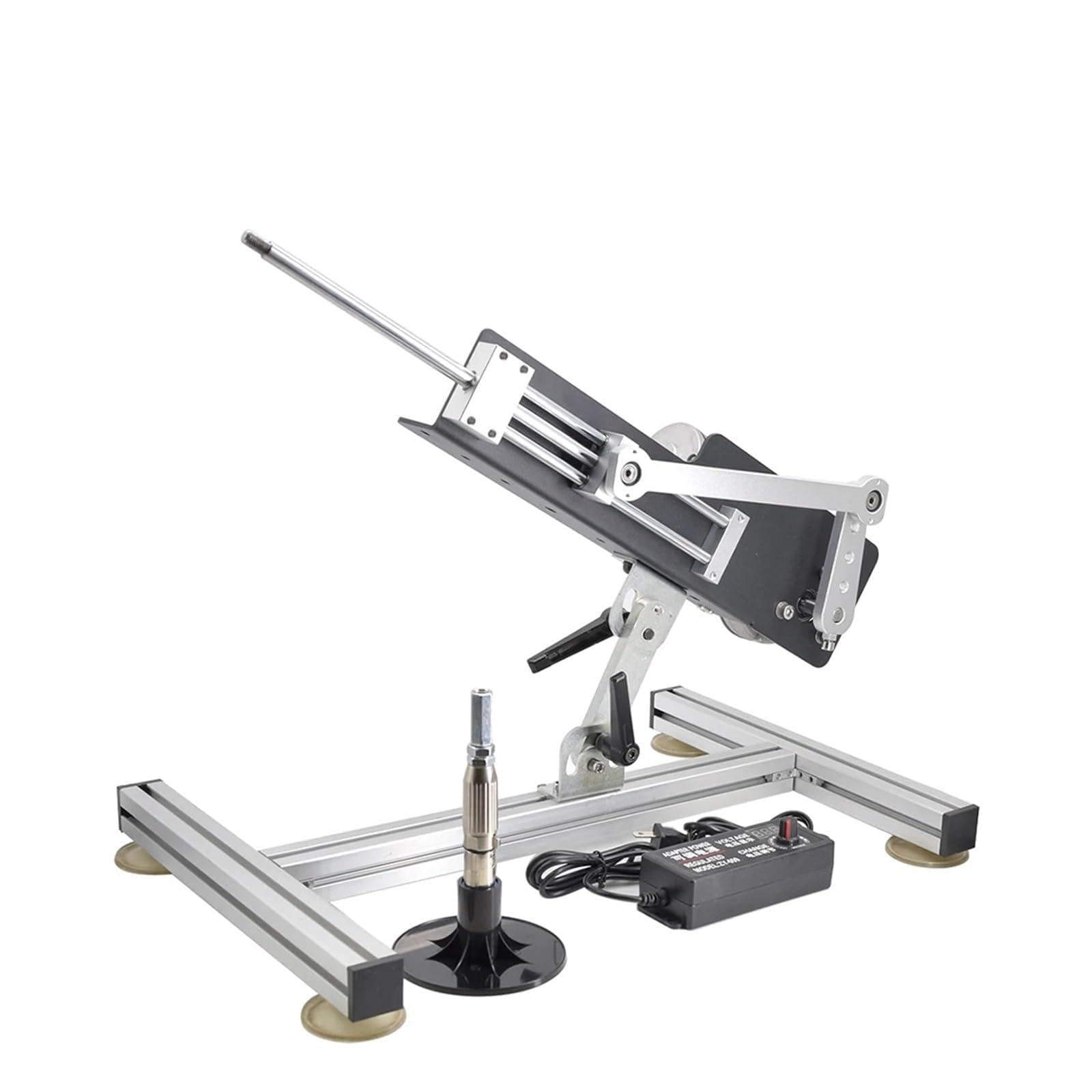 Automatyczny otwieracz do bram przesuwnych, Zestaw popychacza tłokowego Skok 40-160 mm Silnik dużej mocy 80 W Maksymalna siła 12,5 kg Zasilacz z regulacją prędkości Łatwy w montażu, z przejrzystymi in