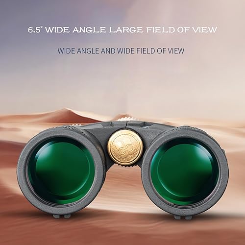 Miniatura 2 de Prismáticos de 0.315 x 1.654 in, oculares grandes impermeables para observación de aves, prisma BAK4 para observación de aves, caza, senderismo,