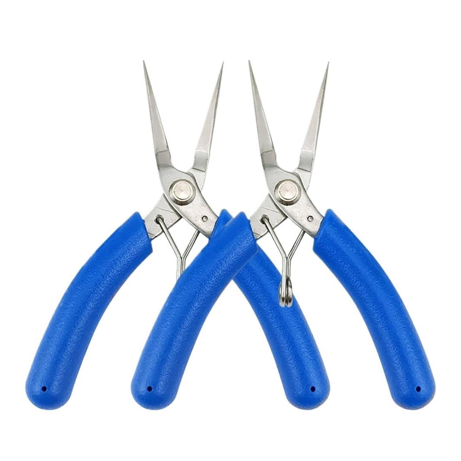1/2 pinze a becco lungo da 118 mm | Mini pinze a becco lungo da 11,7 cm (1 paio)