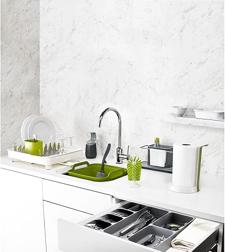 Miniatura 5 de Joseph Joseph DrawerStore - Bandeja organizadora compacta de cubiertos para cajones de cocina S color gris