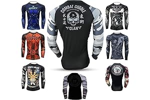Gruff Combat Rashguard for BJJ, Grappling, MMA, Jiu Jitsu