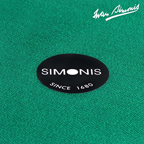 Simonis Billiard Pool Table Spots 10 pcs - 35 mm/1-3/8 - Black - Self-Adhesive