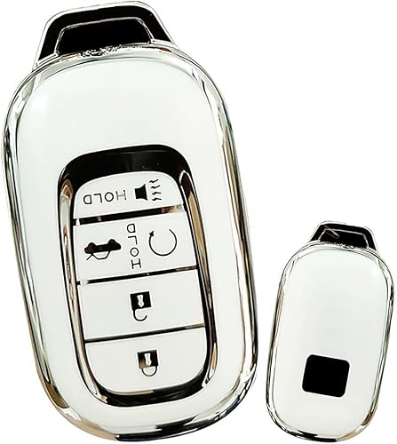 Miniatura 3 de ontto Funda para llavero de 5 botones para llave inteligente Honda 2022 2023, funda suave y duradera de TPU para llave de automóvil Civic Accord