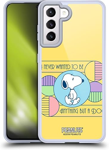 Miniatura 182 de Head Case Designs Funda de gel suave con licencia oficial de Peanuts House Snoopy Deco Dreams compatible con Samsung Galaxy S23 5G Casa,Blue