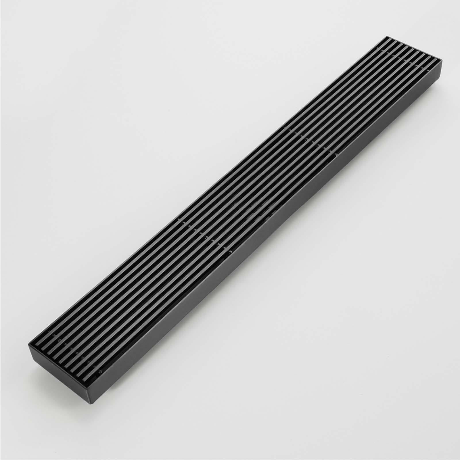 Desague Ducha Moderno y Sencillo Desagüe de Suelo Acero Inoxidable Sumidero Ducha Rectángulo Piso Desagüe Ducha 68 * 600mm Canal de Ducha Antiolor Apto para Cocina, Baño, Balcón