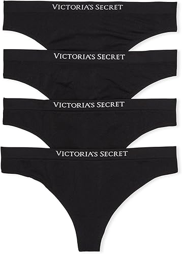 Victoria's Secret Paquete de tangas sin costuras, ropa interior para mujer (XS-XXL)