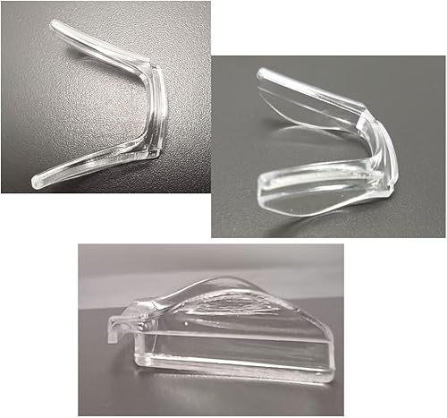 Miniatura 5 de 1PC Placa Gafas Marco Gafas Sillín puente Nariz Pieza TR Material incrustado Soporte TR para vidrio de lectura de vidrio