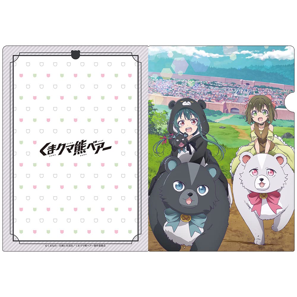 Amazon.co.jp: くまクマ熊ベアー クリアファイルA : 文房具・オフィス用品