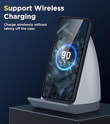 Miniatura 8 de Humixx Funda a prueba de golpes diseñada para Google Pixel 8 protección contra caídas de grado militar tacto sedoso definitivo Protector translúcido