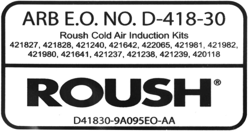 Roush 2015+ F-150 Cold Air Kit