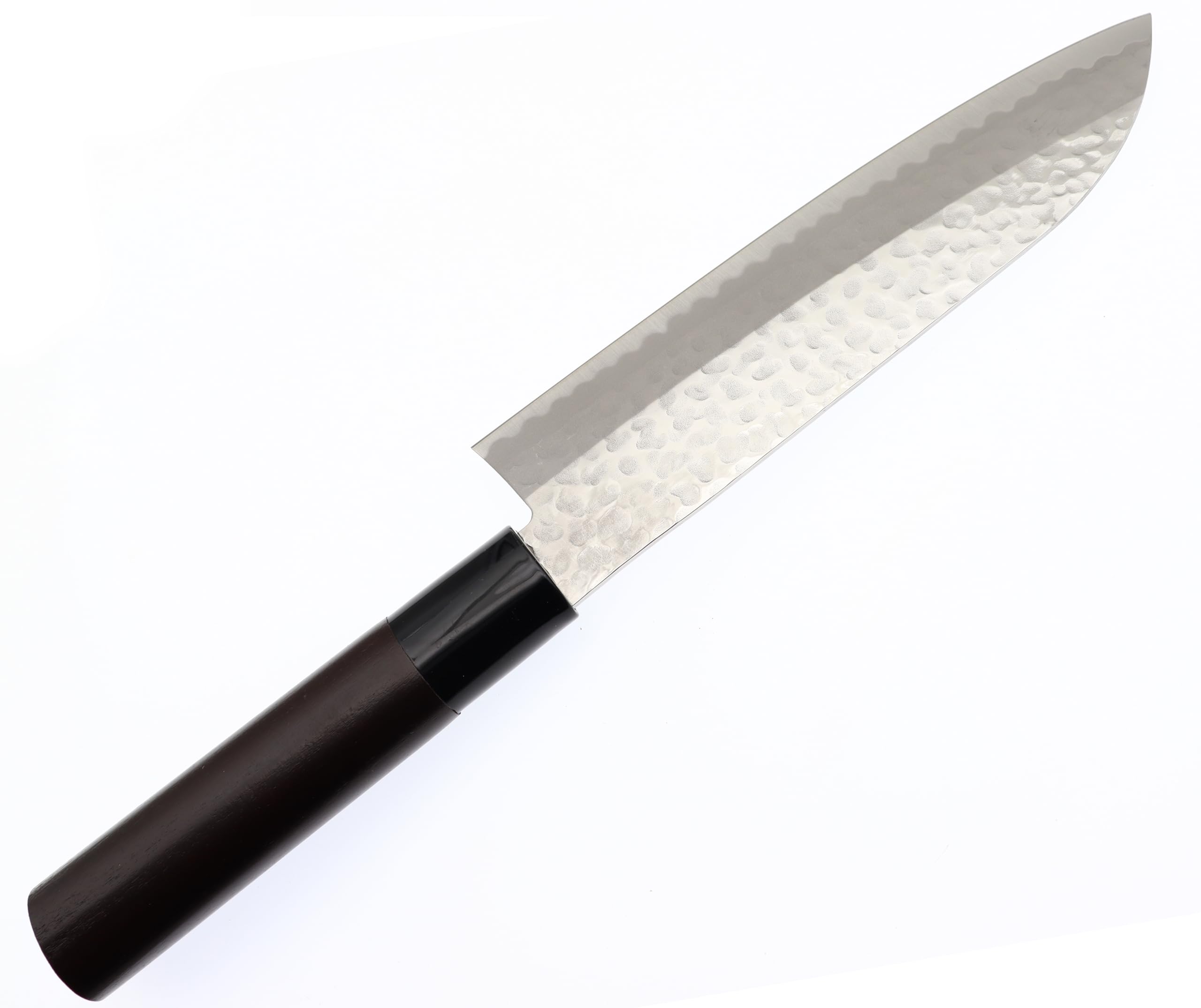 SekiRyu Couteau Japonais Santoku Martelée Lame 16.5cm Couteaux de Cuisine Fabriqué au Japon