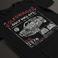 Vista 4 de Volkswagen Golf MK1 GTI Owners Workshop Manual Camiseta para hombre