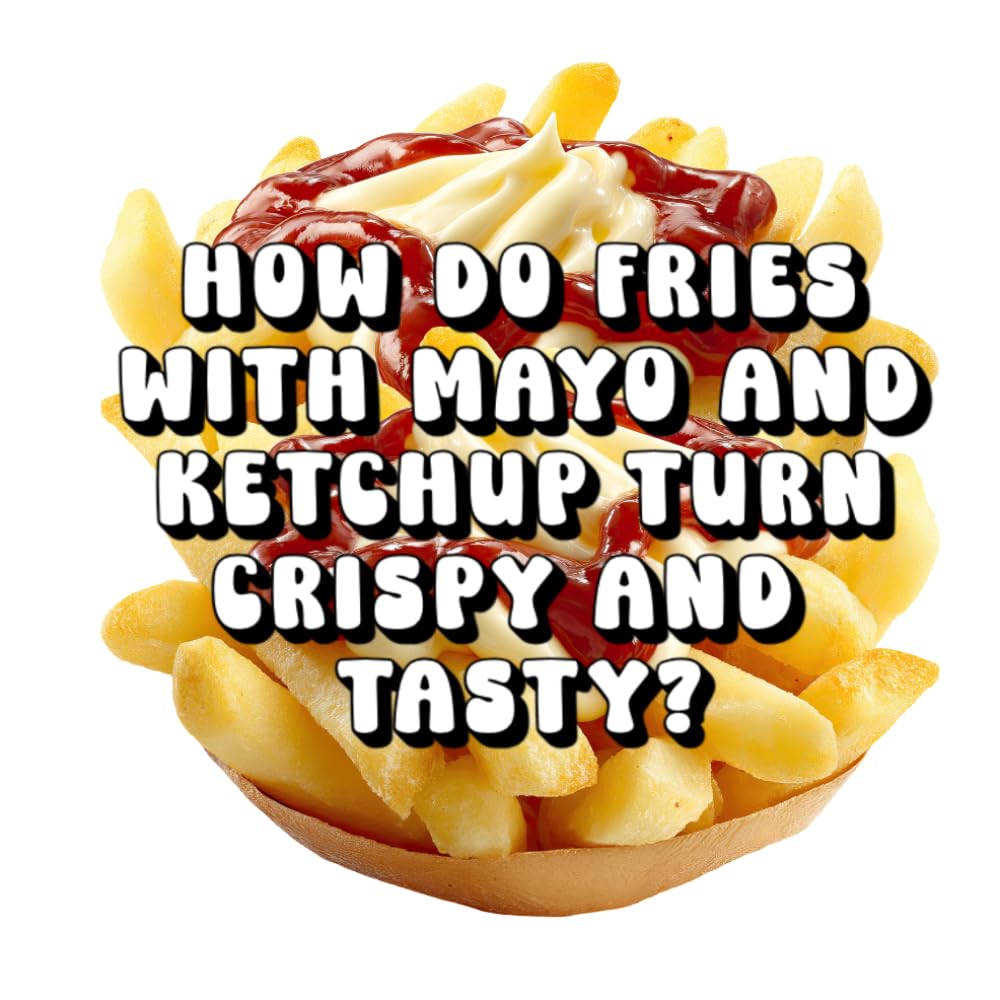 How Do Fries With Mayo and Ketchup Turn Crispy and Tasty?