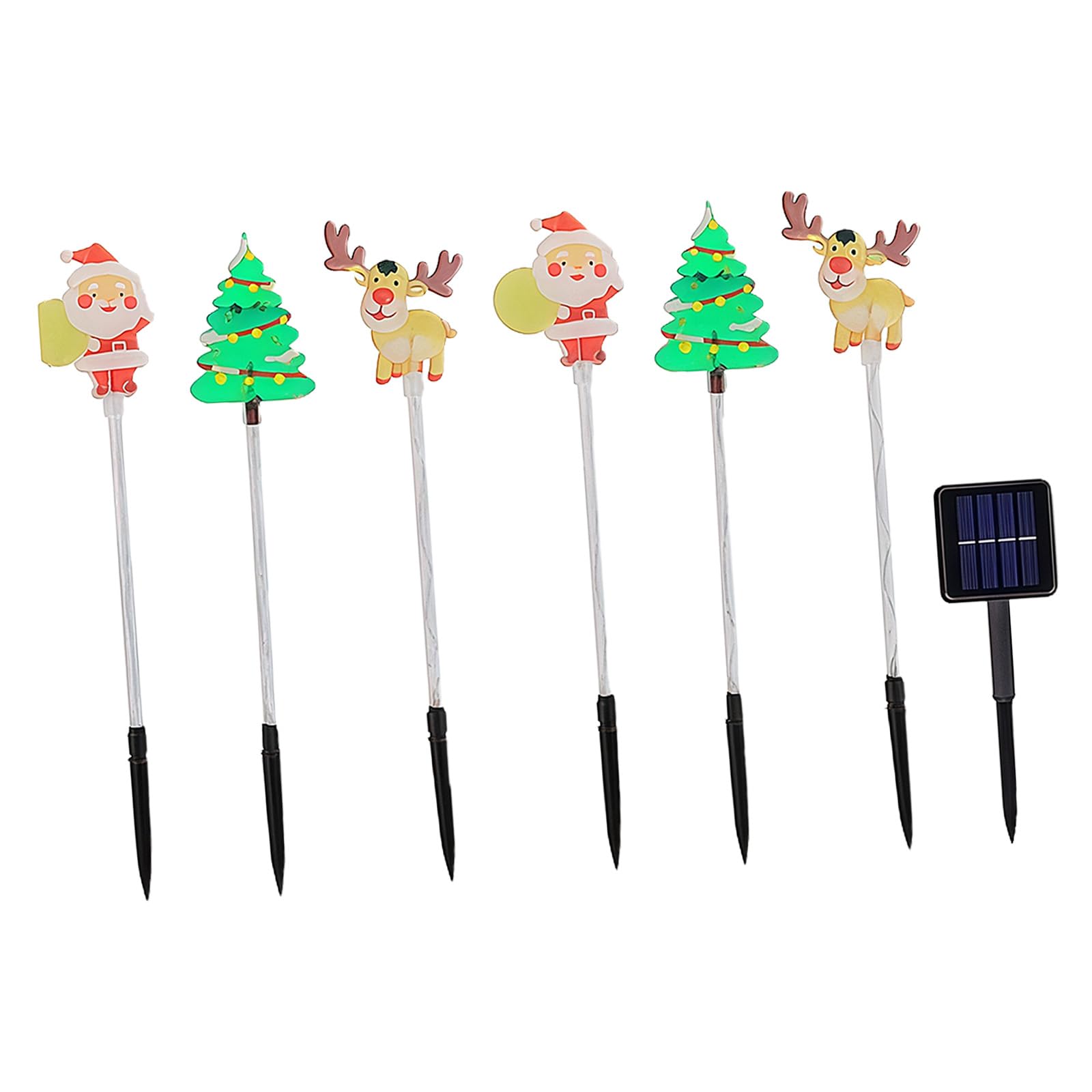 our fave of 6 Solar Christmas Lights with Auto Providing Easy Operations for Various Outdoor Celebration Solar Holiday Lights