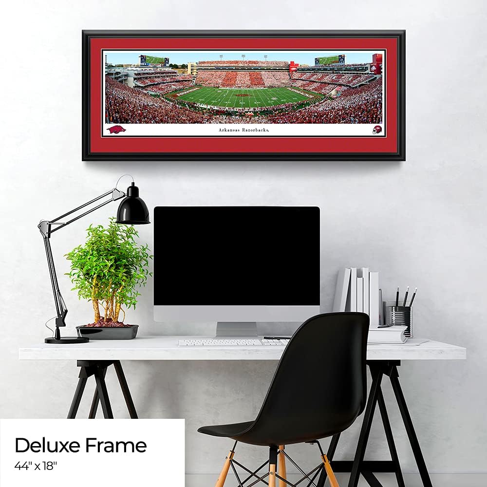 Arkansas Razorbacks Football - Panoramic Posters and Framed Pictures by Blakeway Panoramas