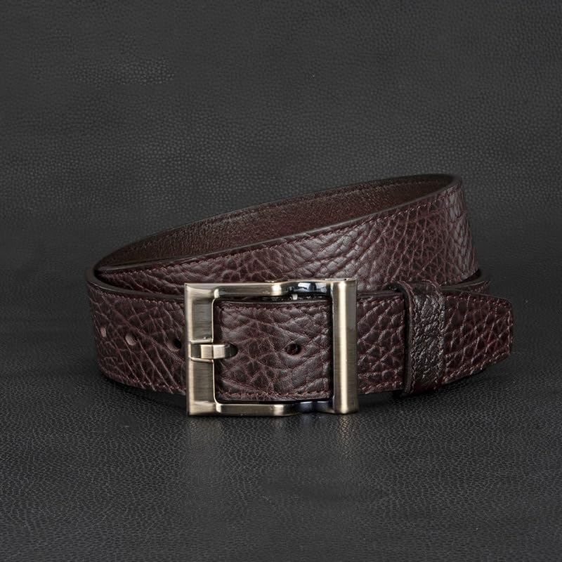 Genuine Leather Belt Men Metal Buckle Crocodile Vintage Belt Casual Dresses Belts for Jeans3