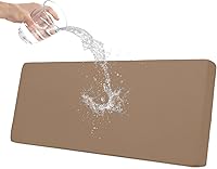Vista 62 de Easy-Going Funda de cojín 100% impermeable para asiento de sofá, funda de cojín elástica de muebles, para niños, mascotas, cojín de sofá biplaza