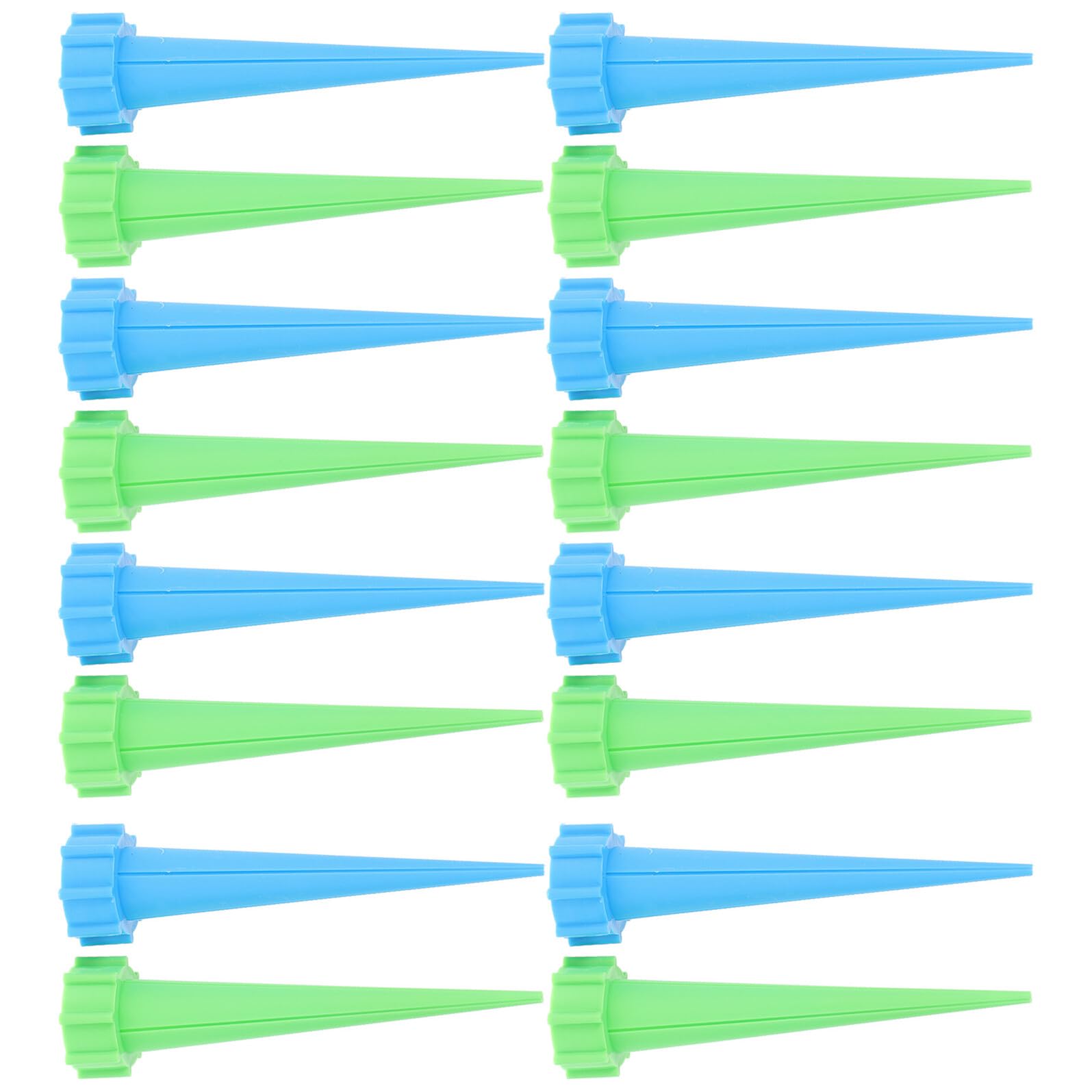 PartyKindom 16Pcs Auto Watering Device Efficient Plant Self Watering System for Home Blue Green Automatic Irrigation Tool for Optimal Plant Growth Humidity Control