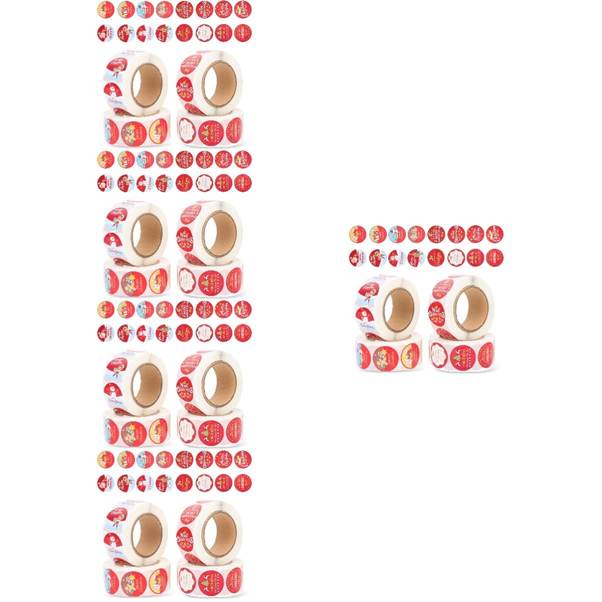5 Set Adesivi Natalizi Ornamenti Busta Di Natale Sigilli Adesivi Stickers Natalizi Stickers Natale Decorazioni Matrimonio Sigillanti Per Confezioni 4 Pezzi * 5