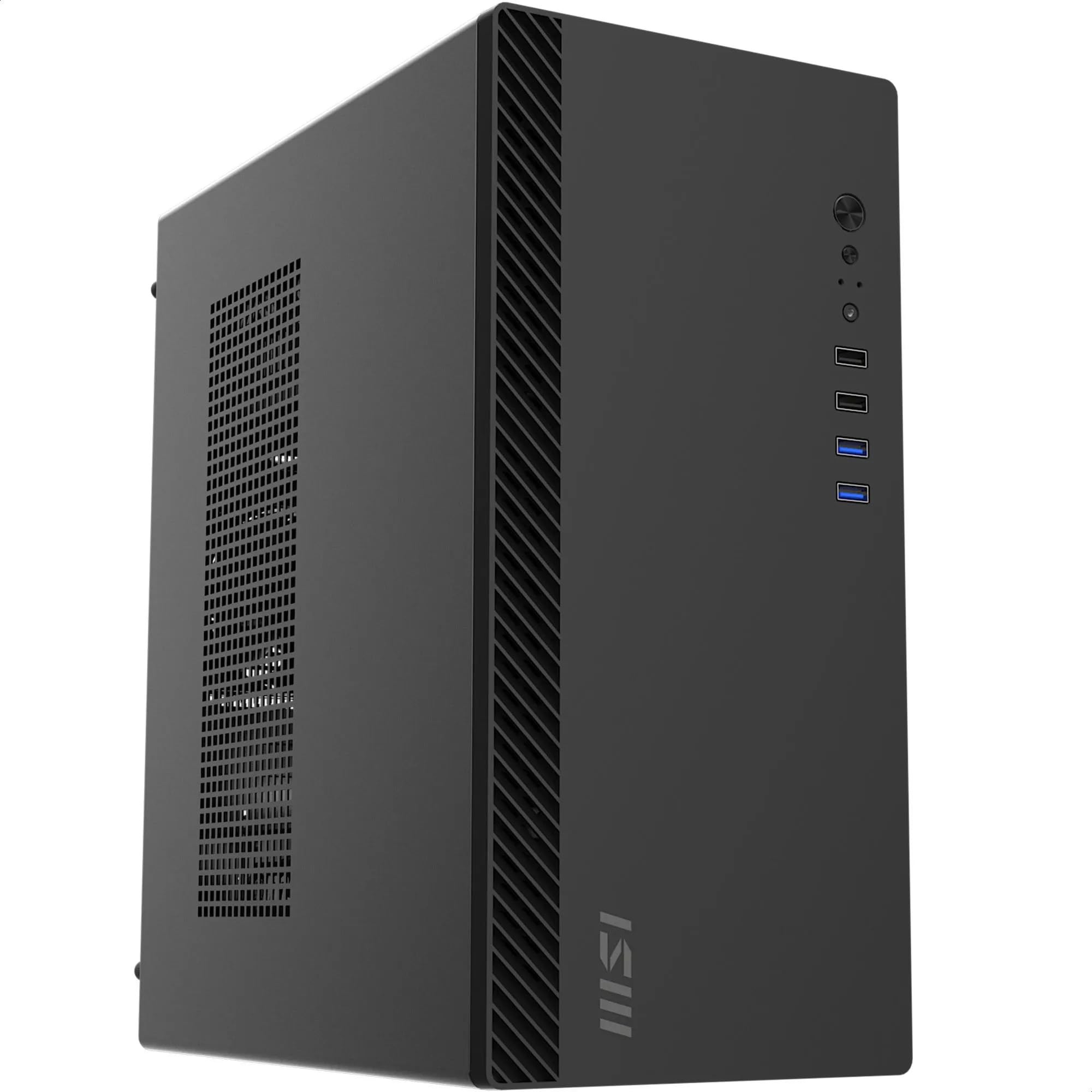 SI AG PANO 100R PZ Boîtier PC Icro-ATX, 4 X Ventilateurs ARGB 120